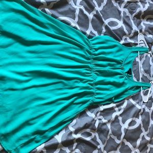 Midi Tiffany blue dress